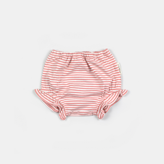 THE REST - Frill Bloomers | Clay Stripe