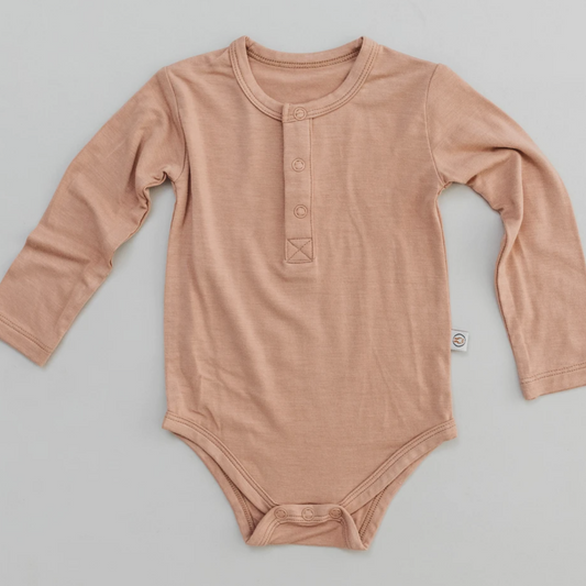 HALO & HORNS - Long Sleeve Onesie | Sirocco