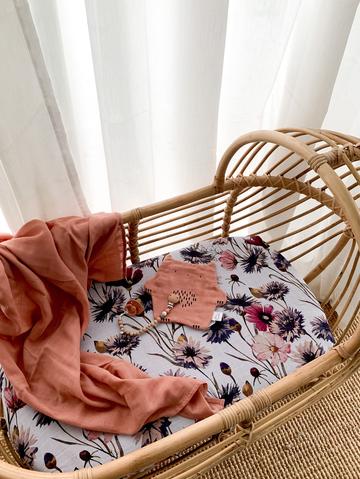 POP YA TOT - The Essential Swaddle | Peach Bud