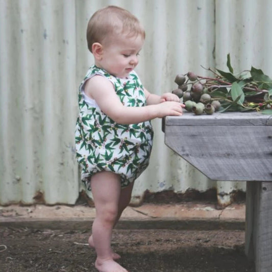 NURA - Eucalypt Charlie Romper