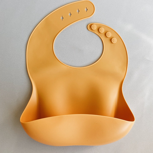 DAINTY DAISY - Silicone Bib | Yellow