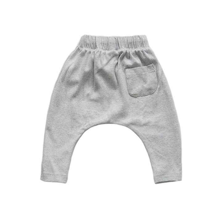 BOBBY G - Harem Pants | Heather Grey