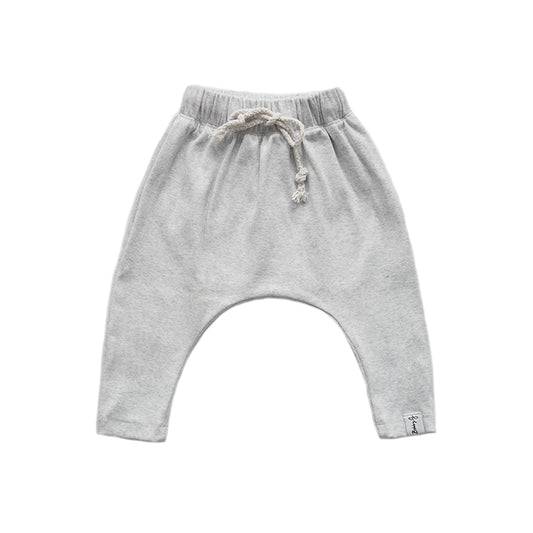 BOBBY G - Harem Pants | Heather Grey