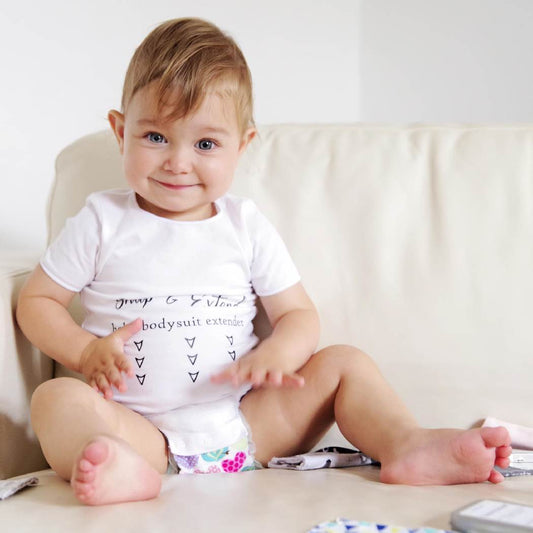 BELLELIS - 10mm Buttons Snap & Extend Bodysuit Extender