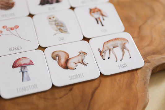 MODERN MONTY - Woodland Memory Card Game