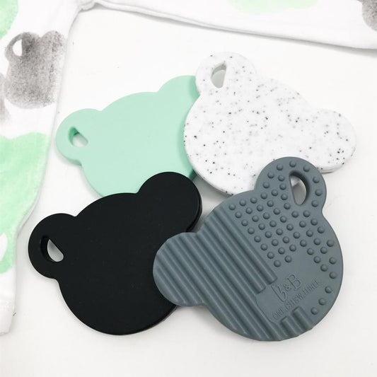 ONE CHEW THREE - BEAR Silicone Teething Disc