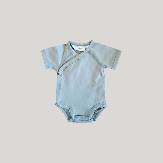 SUSUKOSHI - Kimono Bodysuit. S/S Dusk