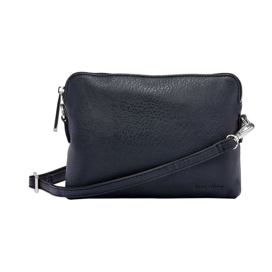 THE SOMEWHERE CO. - Black Nappy Clutch