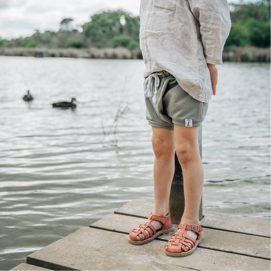 TIKITOT - Roma Kids Sandal | Terracotta