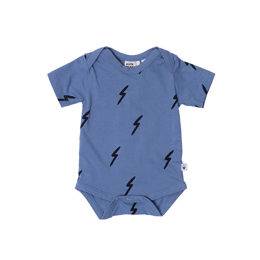 MILK & MASUKI - Thunder Short Sleeve Bodysuit
