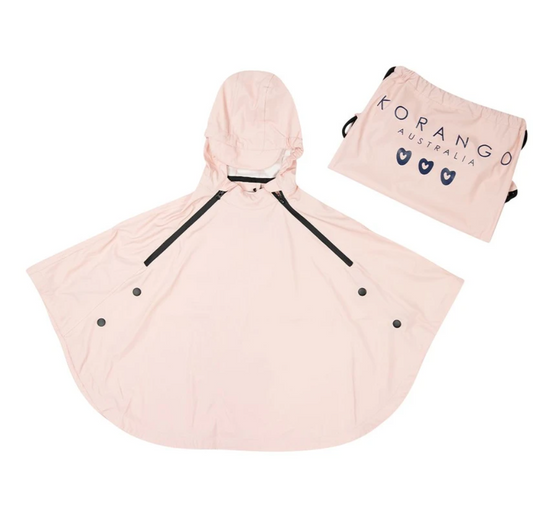 KORANGO - Summer Rain Poncho & Rain Bag | Pink