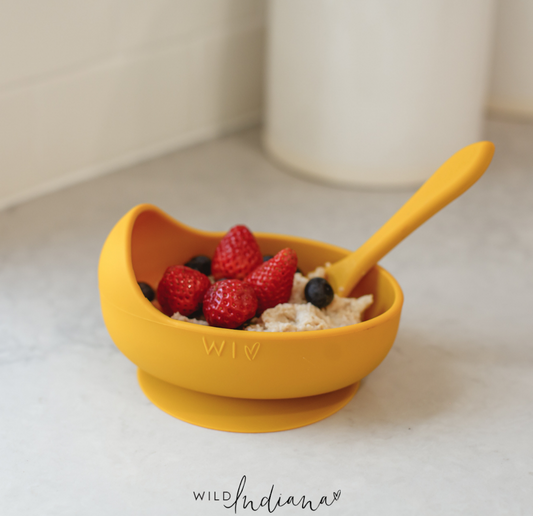 WILD INDIANA - Winter LIMITED EDITION Silicone Bowl Set | Marigold