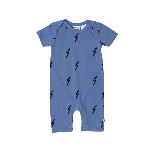 MILK & MASUKI - Short Sleeve Thunder Button-all