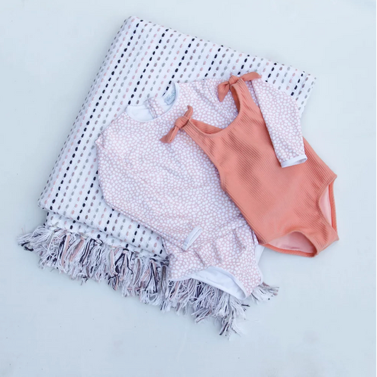 BONNIE SEAS - Ava Long sleeve swimsuit