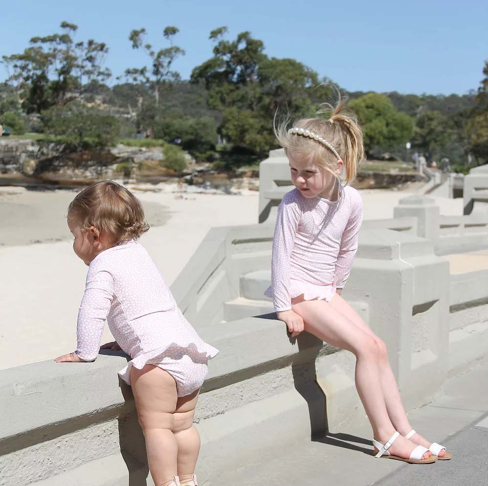 BONNIE SEAS - Ava Long sleeve swimsuit