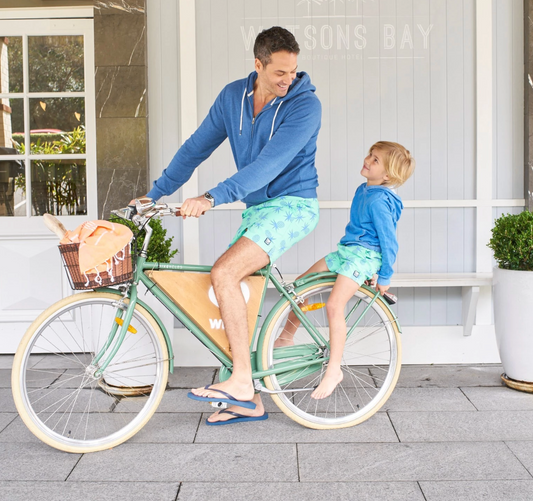 TOM & TEDDY - Mens Jade Green Pineapple