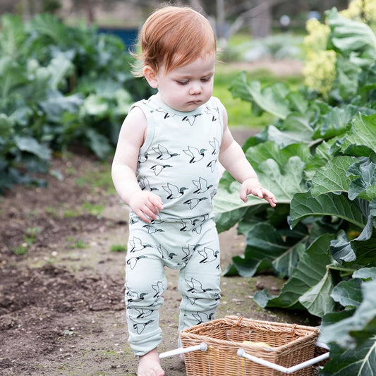 THE REST - Duck Sleeveless Playsuit