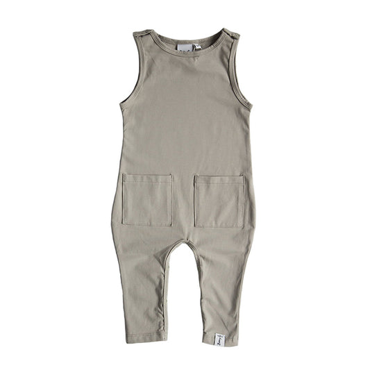 BOBBY G - Sleeveless Romper | Alfalfa