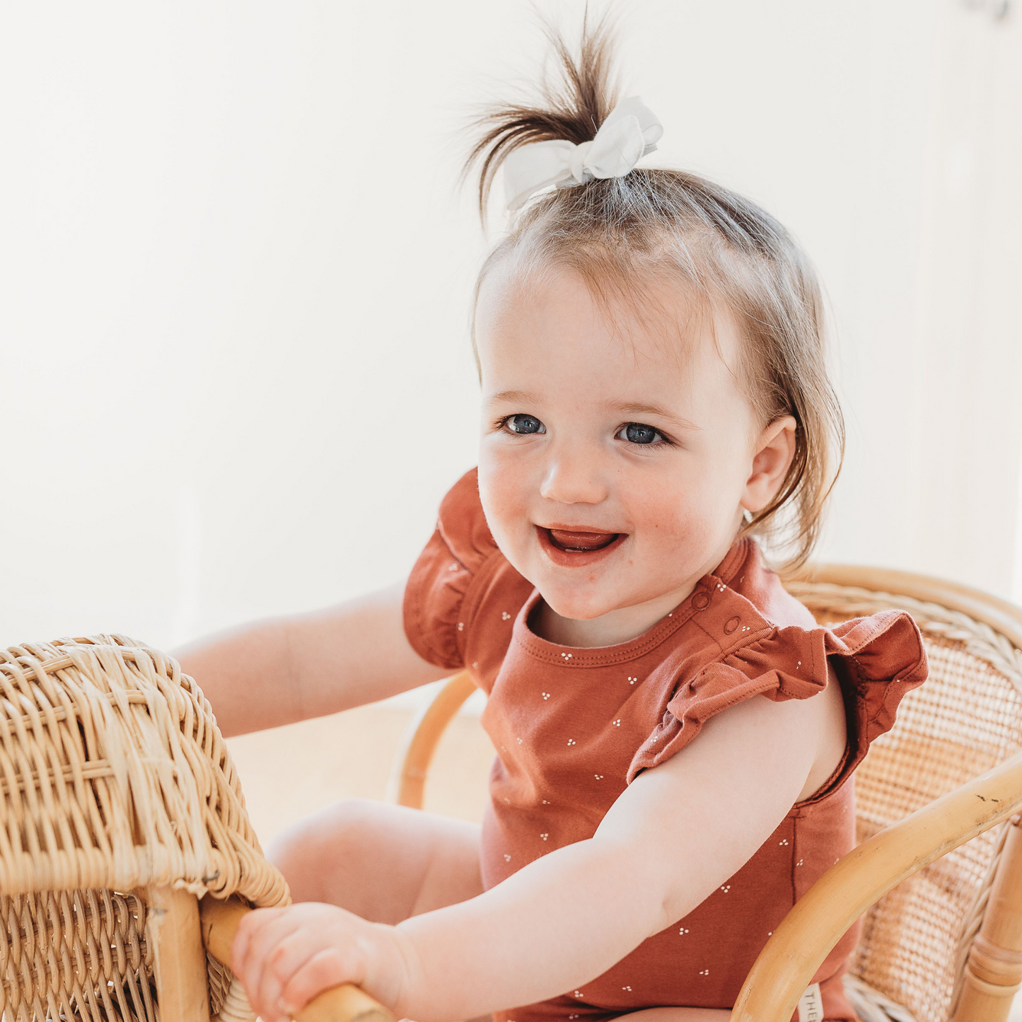 THE REST - Flutter Sleeve Bodysuit | Snowberry