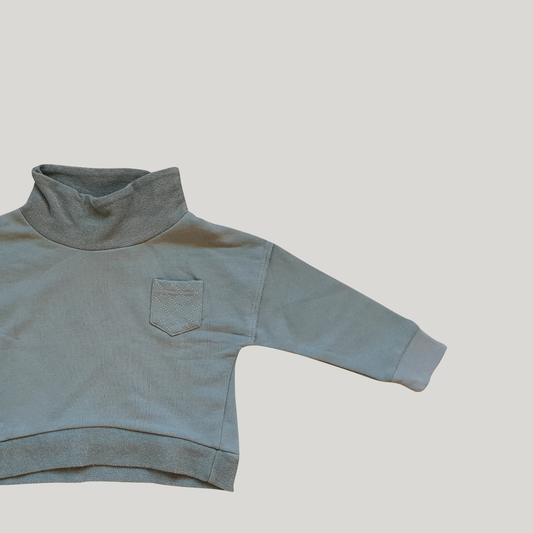 SUSUKOSHI - CozyWear Funnel Neck Pullover Dusk