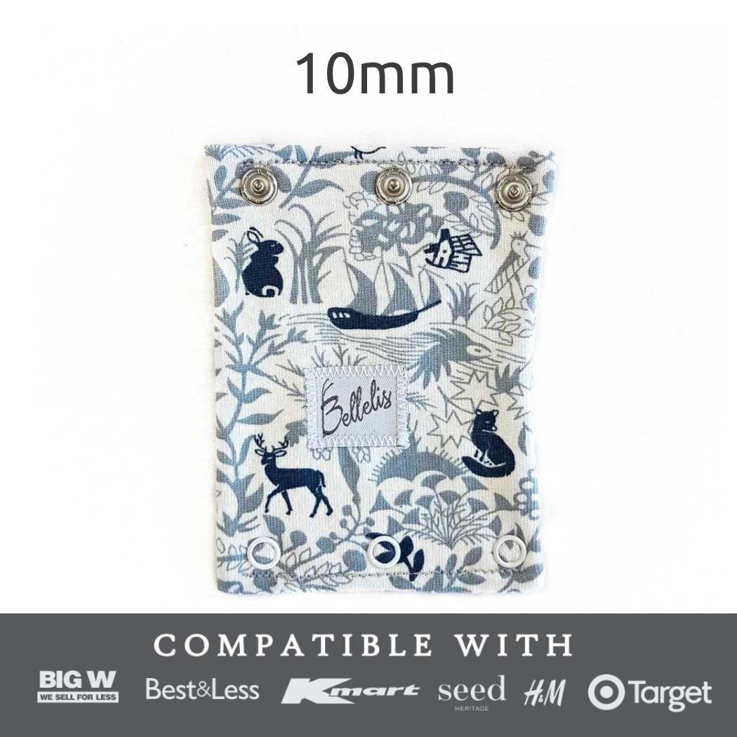 BELLELIS - 10mm Buttons Snap & Extend Bodysuit Extender