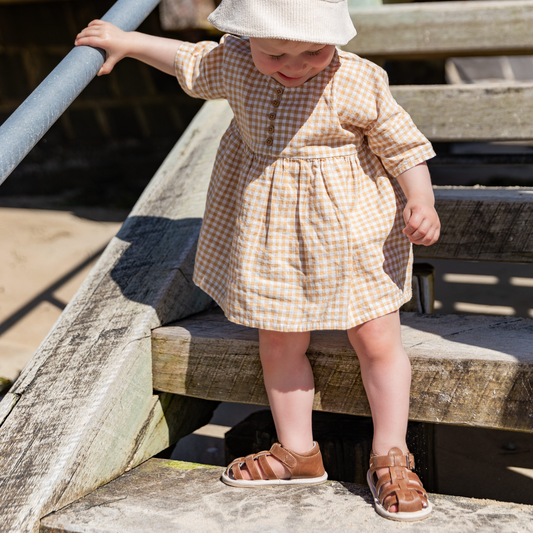 TIKITOT - Roma Baby Sandal | Tan