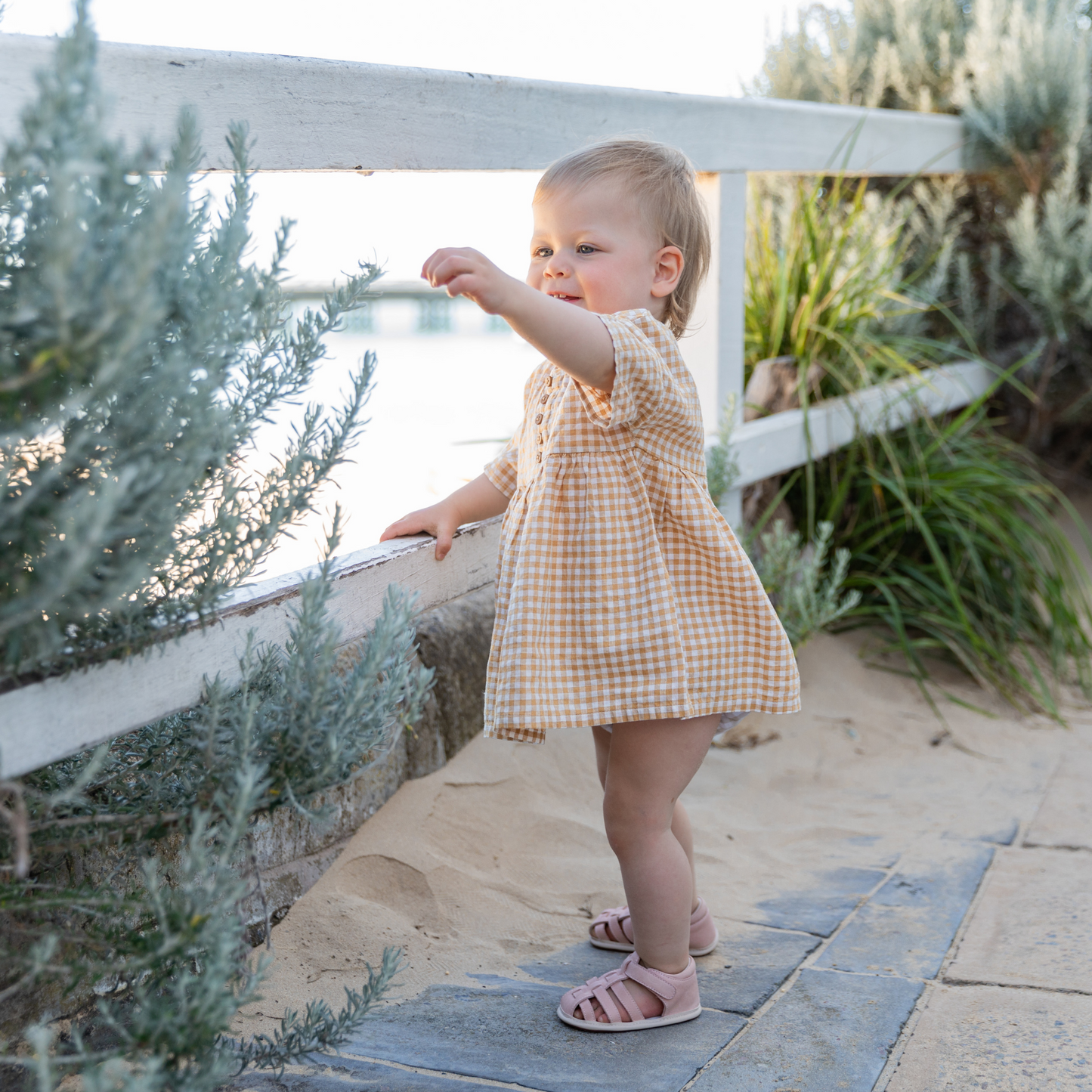 TIKITOT - Roma Baby Sandal | Blush Pink