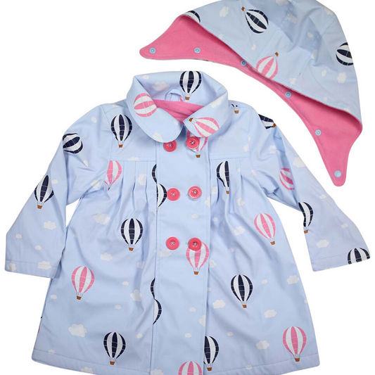 KORANGO - Balloon Raincoat | Blue