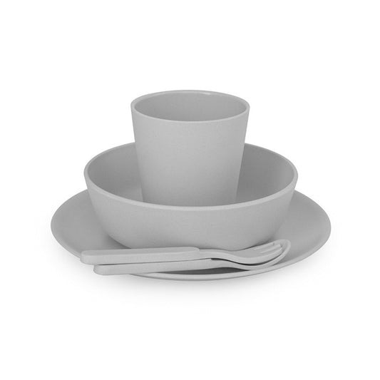 BOBO & BOO - Bamboo Dinnerware Set | Pebble
