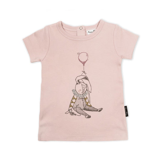 ASTER & OAK - Circus Bunny Print Tee | Peach