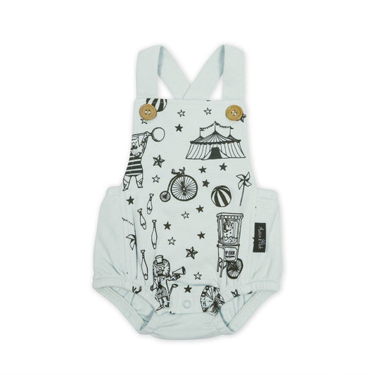 ASTER & OAK - Circus Cross Back Playsuit | Mint