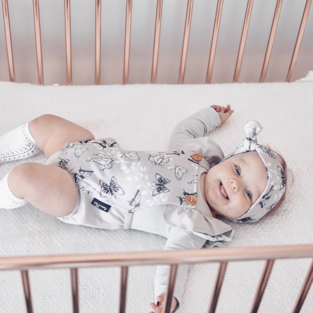 ASTER & OAK - Butterfly Cross Back Playsuit | Iris