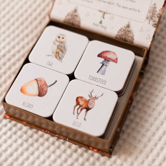 MODERN MONTY - Woodland Memory Card Game