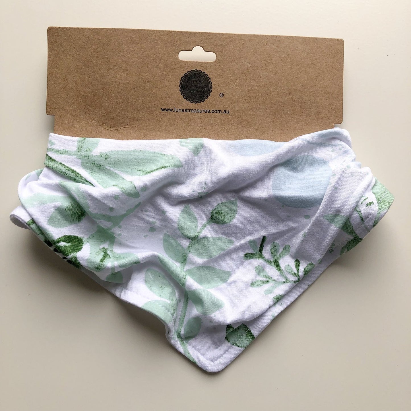 LUNA'S TREASURES - Evergreen Dribble Bib