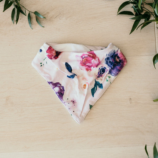 SNUGGLE HUNNY - Dribble Bib | Floral Kiss