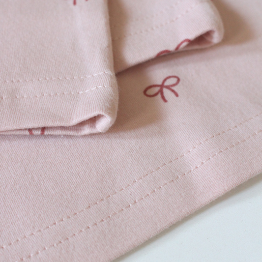 THE REST - Flutter Sleeve Bodysuit | Ribbon Rose