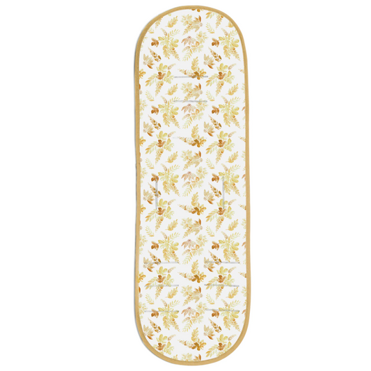 THE SOMEWHERE CO. - Luxe Pram Liner | Mustard Floral
