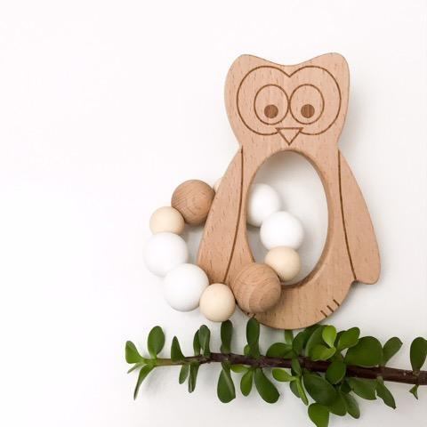 ONE CHEW THREE - OWL Teether