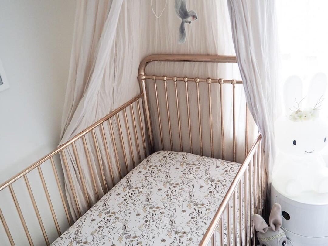 LUNA'S TREASURES - Wild meadow Jersey Cot sheet