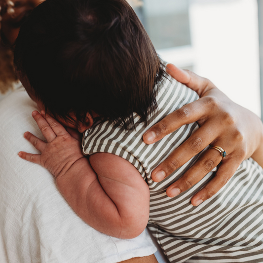 THE REST - Summer Pocket Romper | Pine Stripe