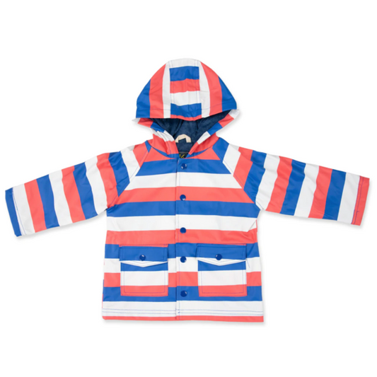 KORANGO - Raincoat | Blue Stripe