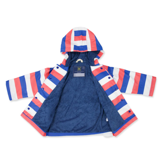KORANGO - Raincoat | Blue Stripe