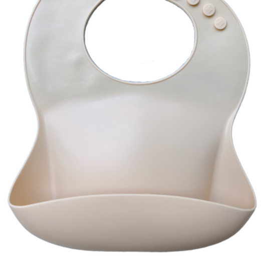 DAINTY DAISY - Silicone Bib | Beach Sand