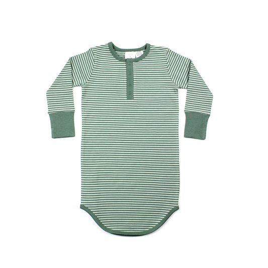 THE REST - Winter Nightie | Seafoam Stripe