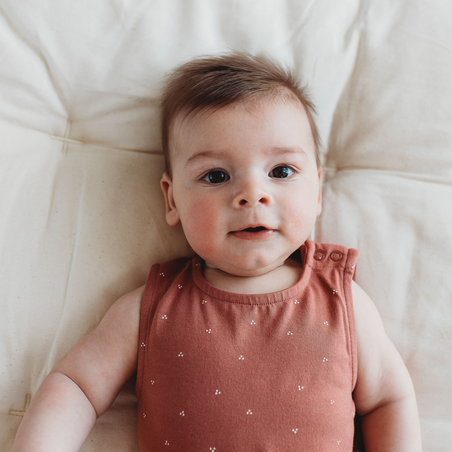 THE REST - Summer Pocket Romper | Snowberry