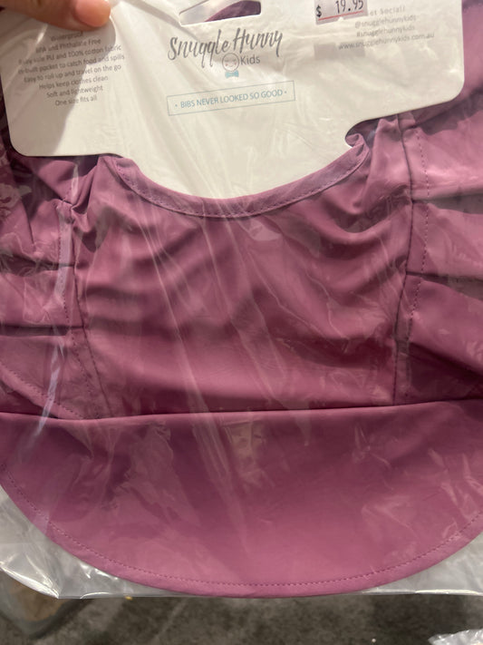 SNUGGLE HUNNY - Snuggle Bib Waterproof | Grape