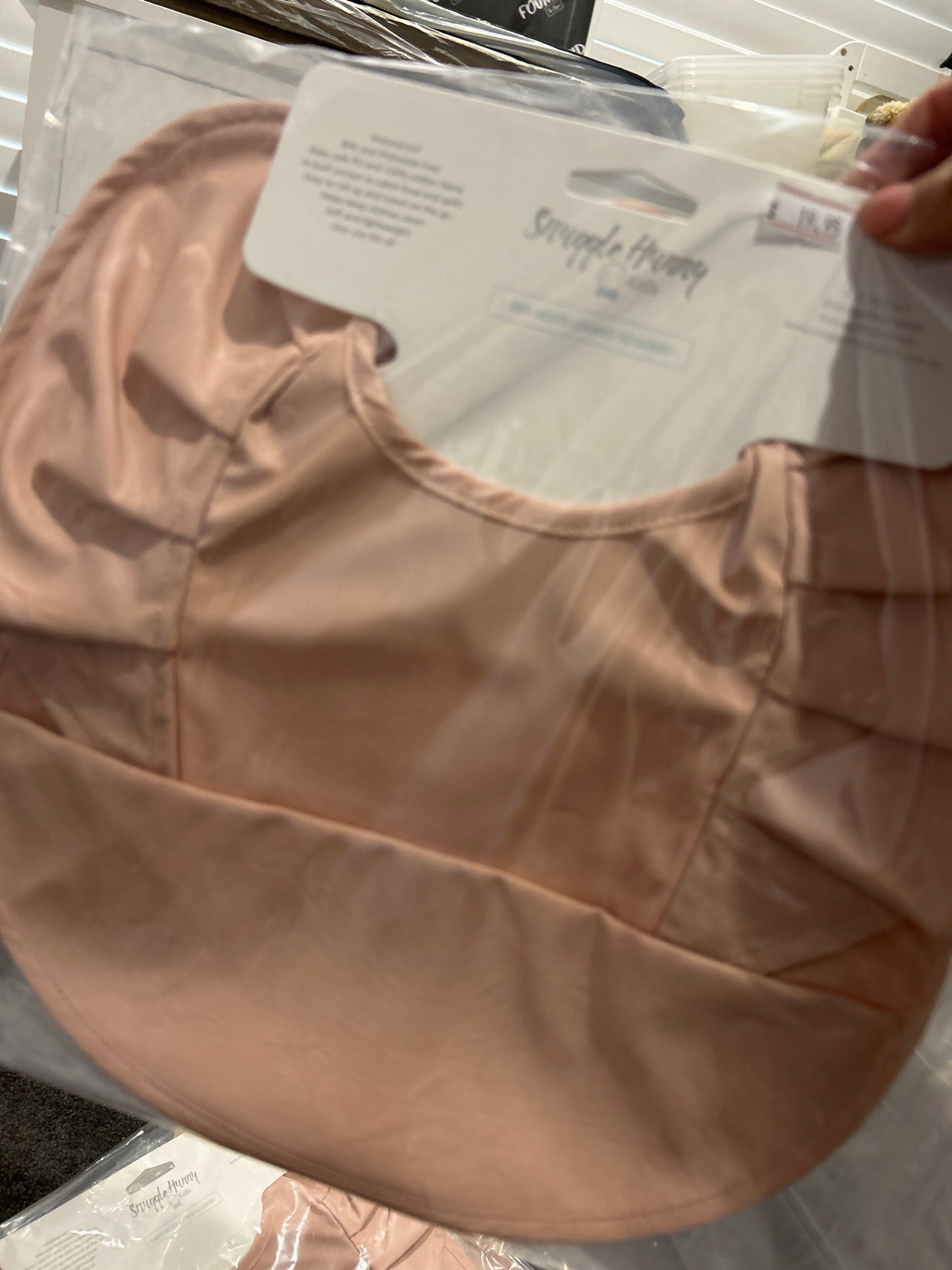 SNUGGLE HUNNY - Snuggle Bib Waterproof | Peach