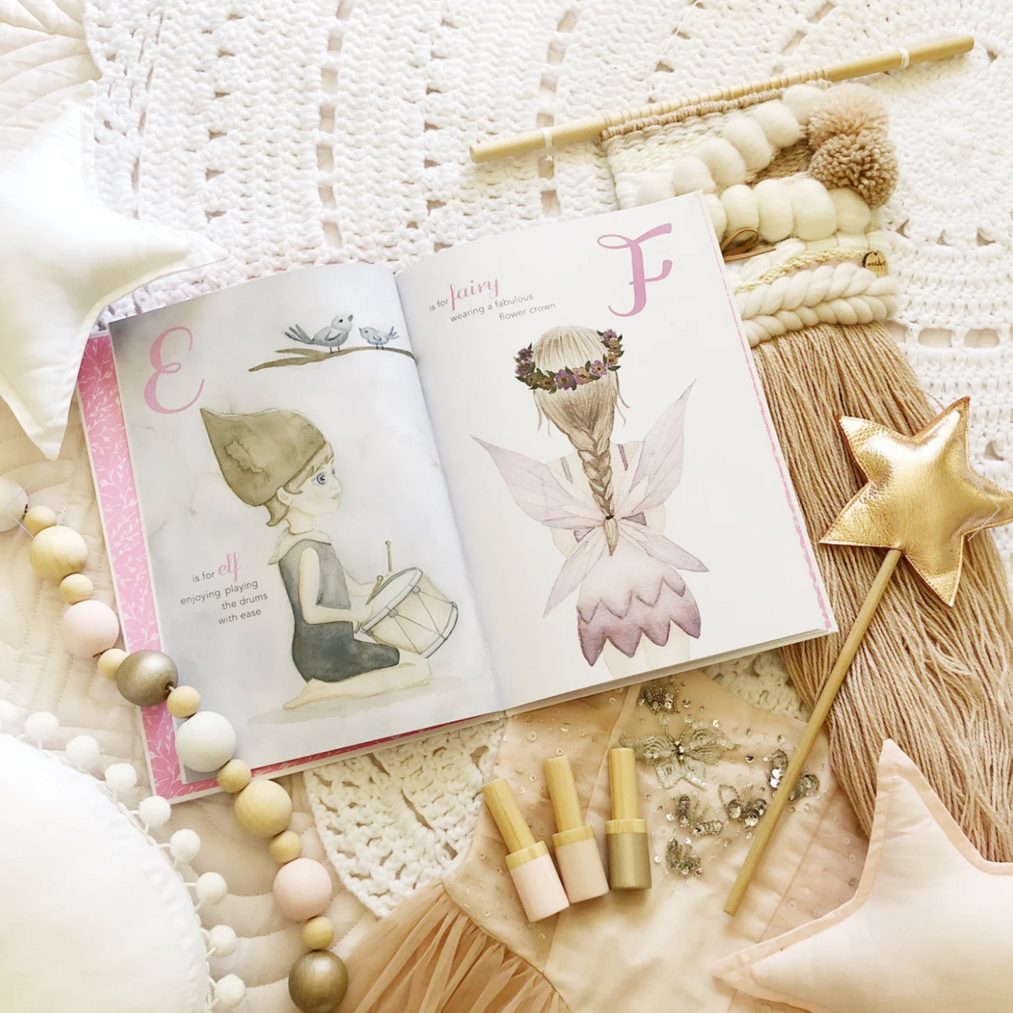 ADORED ILLUSTRATIONS - The Enchanting ABC Book