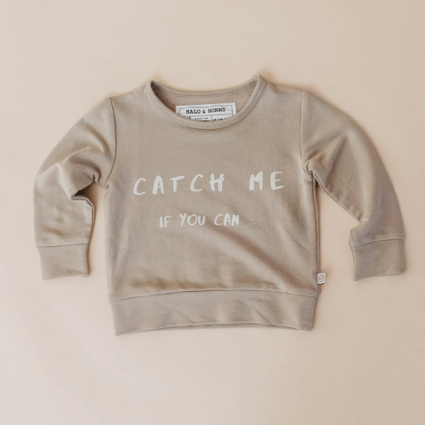 HALO & HORNS - Bamboo French Terry Pullover | Catch Me If You Can