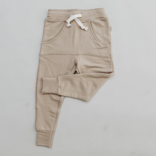 HALO & HORNS - Joggers Bamboo French Terry Pants | Fawn